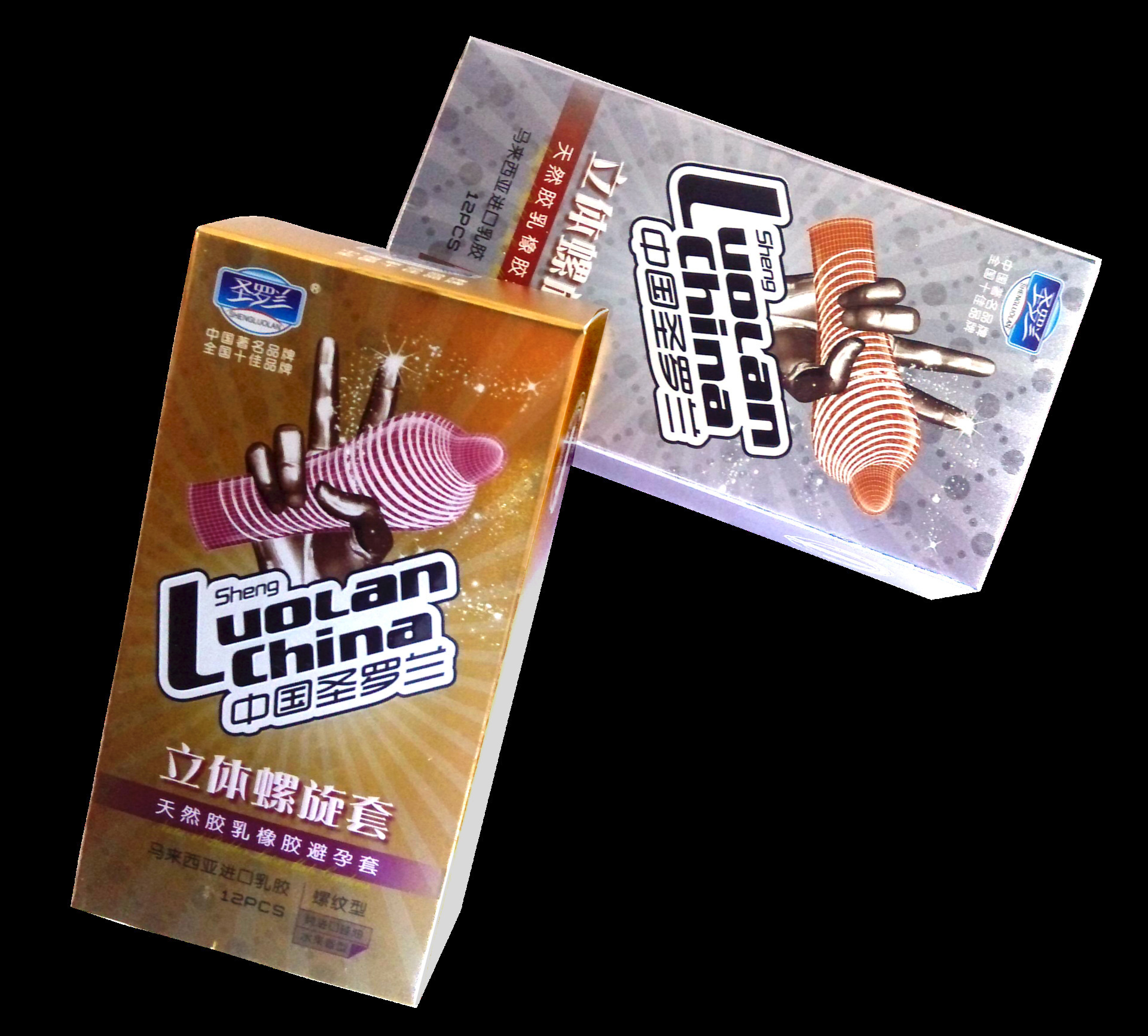 批发圣罗兰立体螺旋避孕套g点大颗粒螺纹安全套成人用品情趣代理