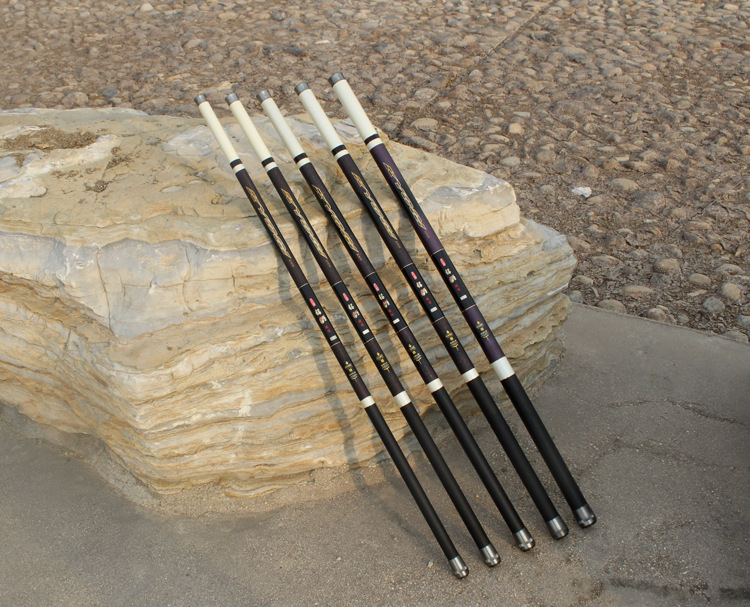 铭源8/9/10/11/12米碳素长节竿 超长手竿长竿超轻超硬打窝钓鱼杆