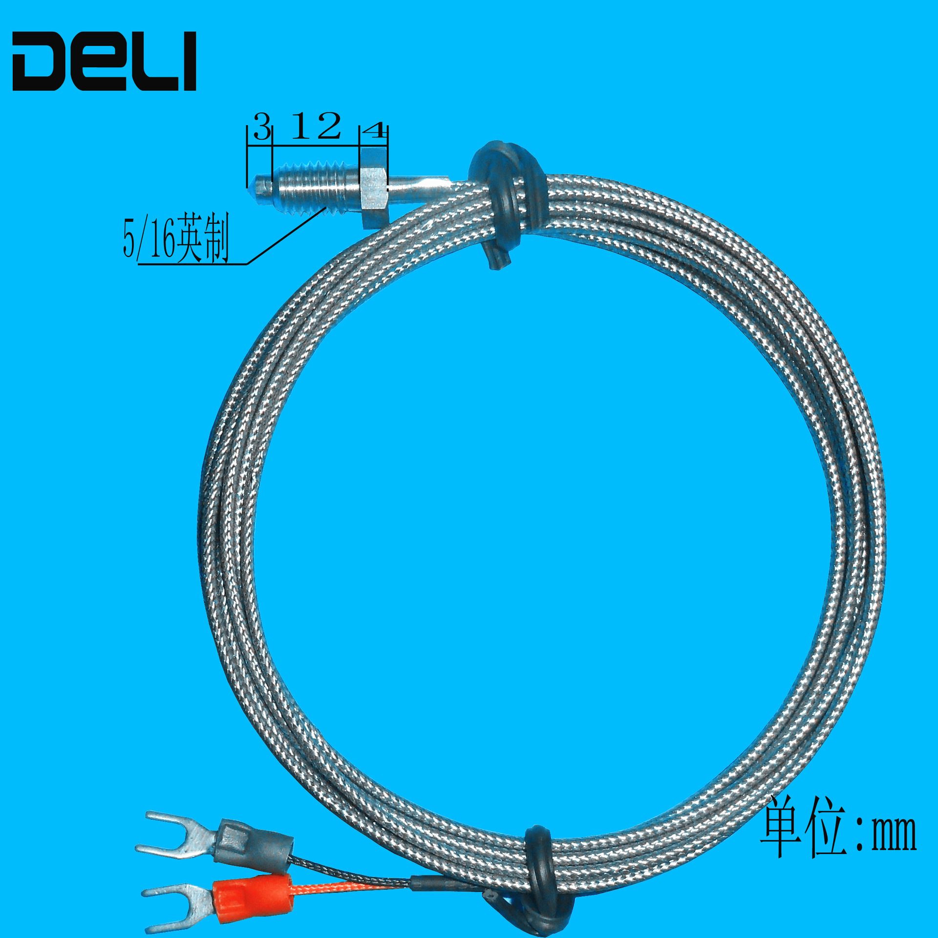 香港进口e型表面热电偶 厂家直销端子式热电偶
