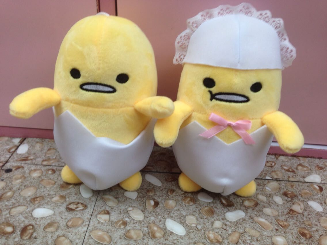 日本蛋黄哥公仔 卡通影视玩偶 可爱毛绒玩具 抓机娃娃 厂家直销