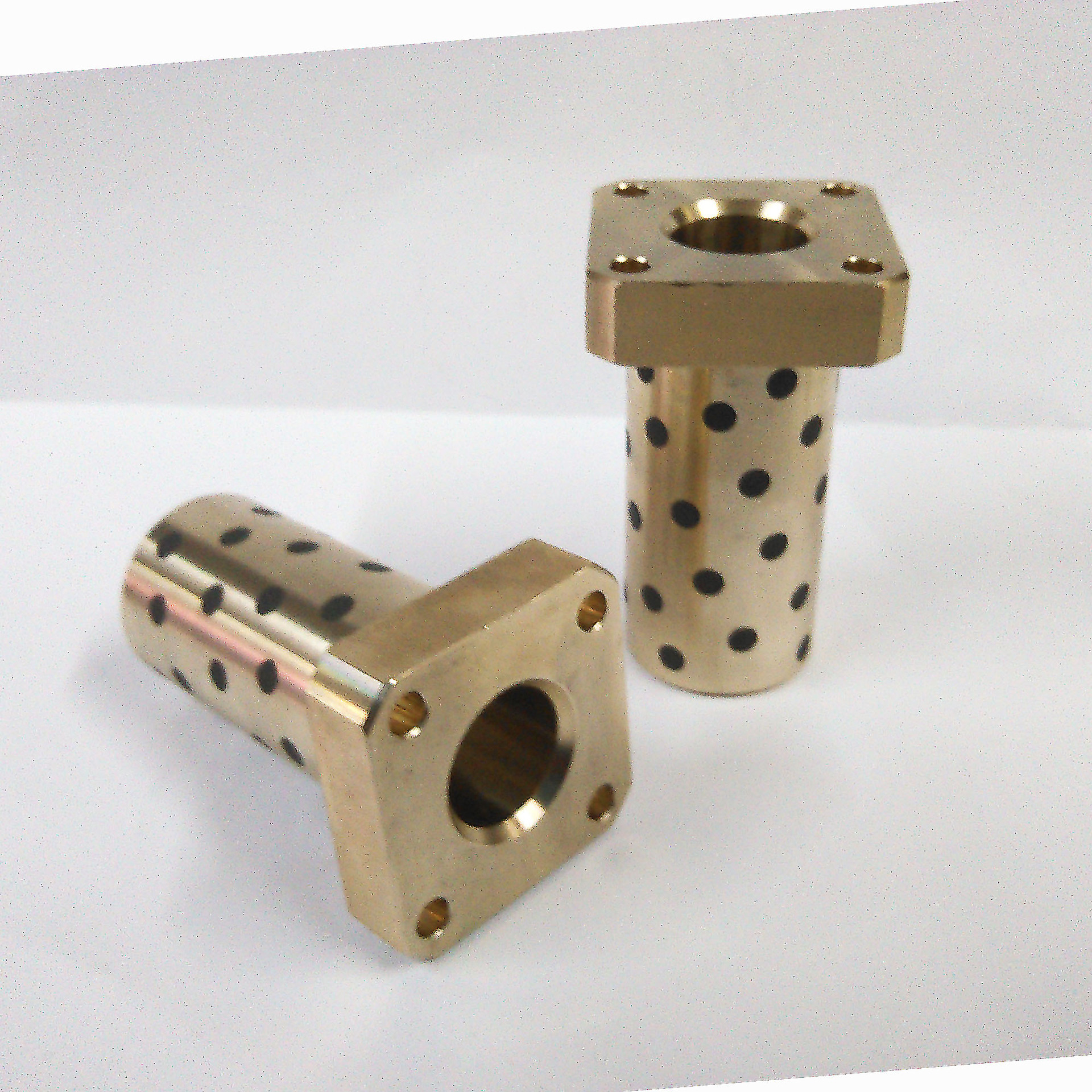 武汉自润滑镶嵌石墨铜套 jdb无油轴套 替代spb 米思米