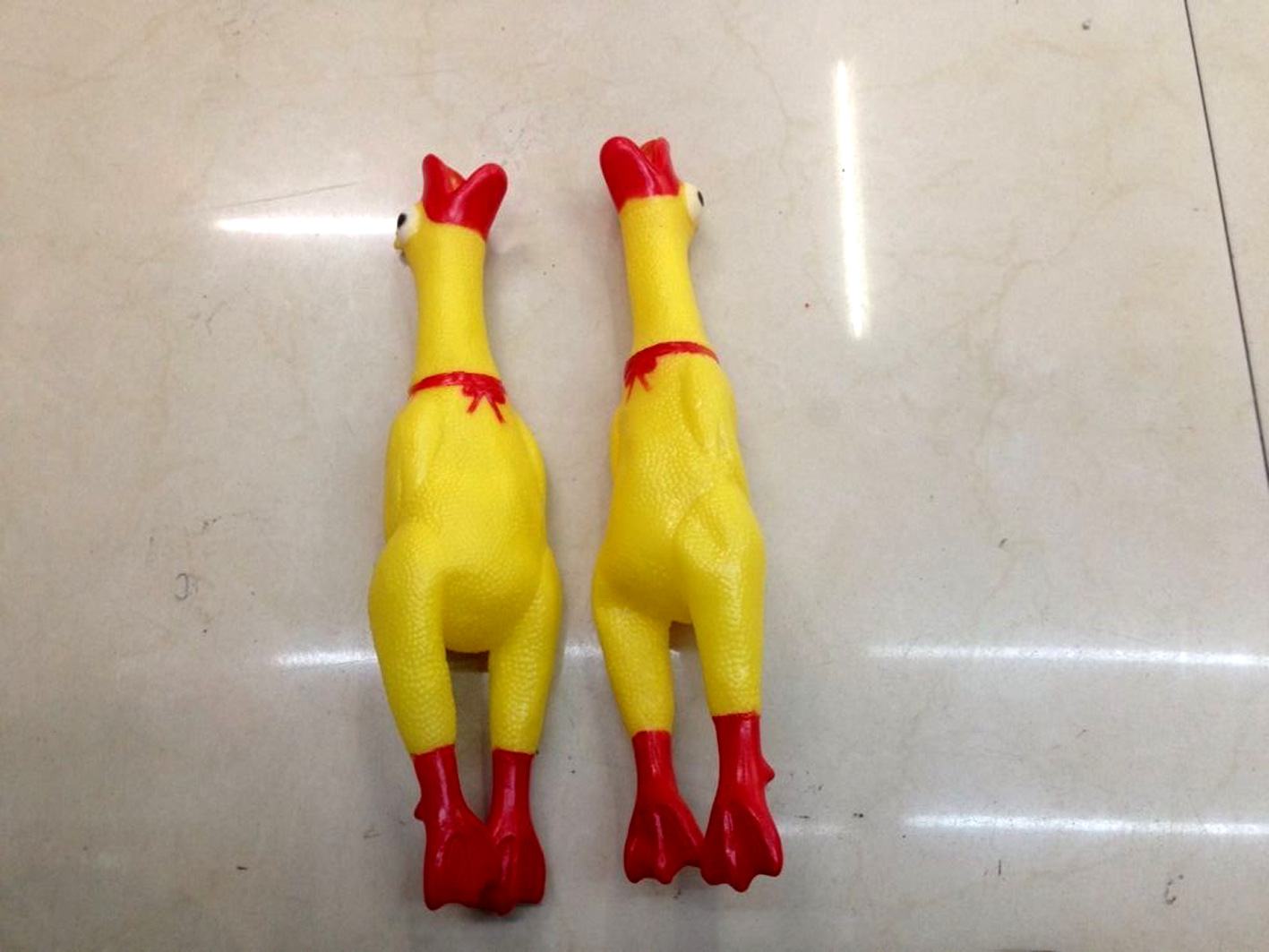 厂家直销 搪胶玩具 怪叫鸭 惨叫鸭 整蛊/减压/发泄玩具 包邮