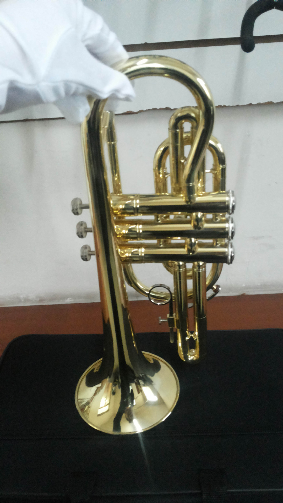 短号 漆金短号 bb调短号 黄铜短号 专业吹奏乐器 演出乐器短号