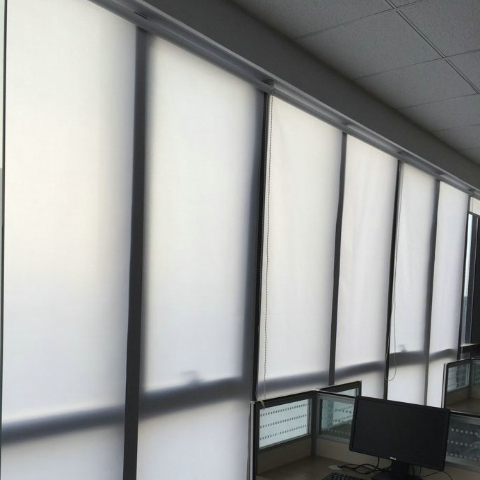 办公室窗帘 电动手动 卷帘 遮光遮阳帘 厂家批发