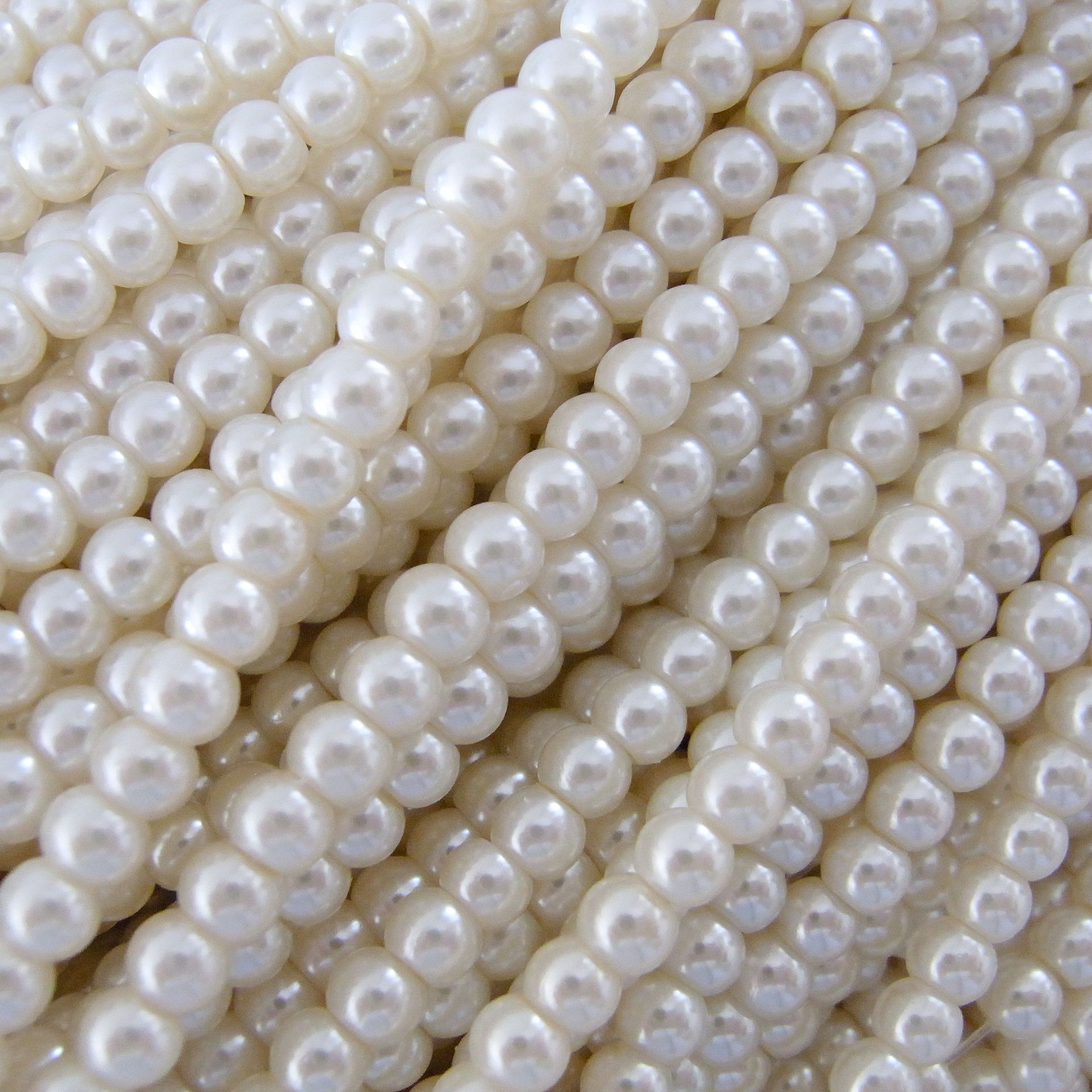 30mm异形玻璃仿珍珠 高档五彩玻璃珍珠螺纹珠 厂家直销批发散珠