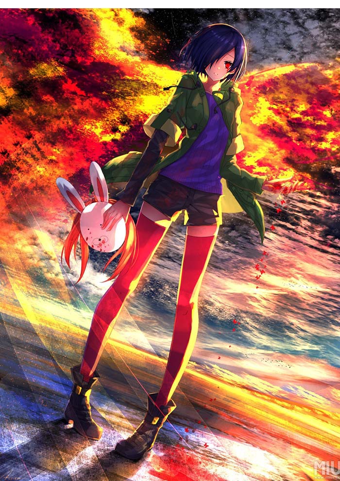 东京食尸鬼 雾岛董香 盒装 手办 16cm