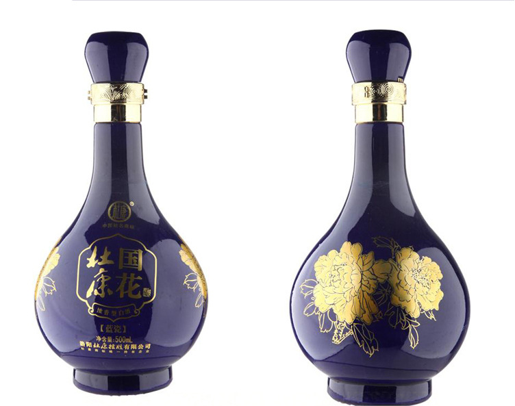 白酒批发 国花杜康蓝瓷酒 50%浓香型酒 白酒正品 特价促销