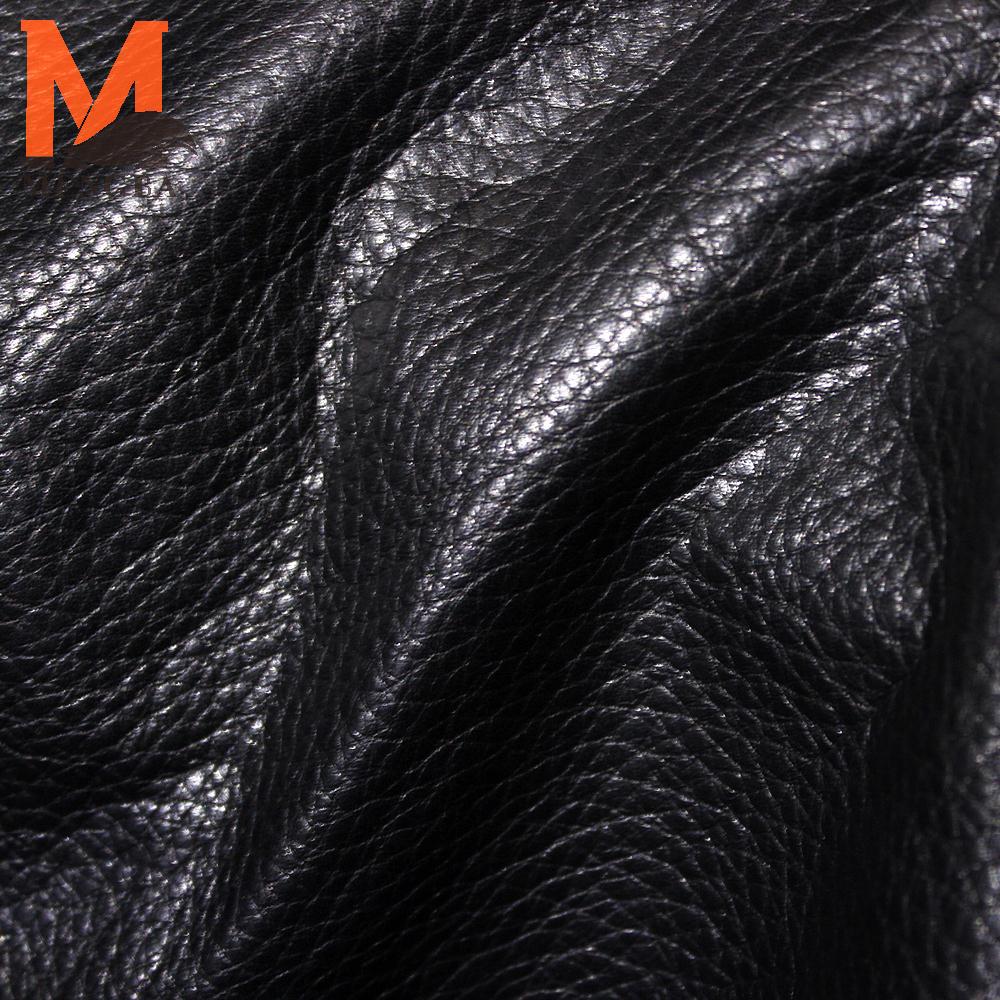 【蒙霸】牛皮革 头层真皮面料 开张大 利用率高 进口牛皮服装皮料