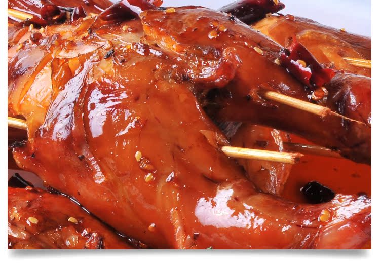 李氏翠香兔 烤香手撕兔 真空包装香卤熟食500g