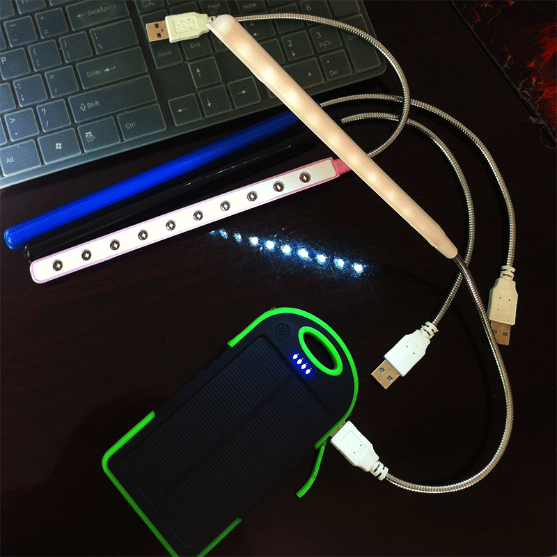 usb小夜灯 笔记本电脑键盘夜视灯创意节能led灯可调整角度