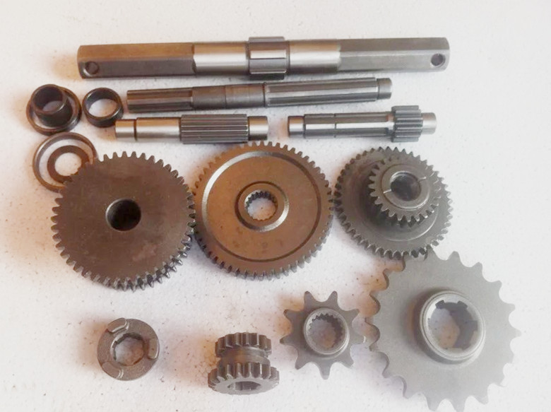 汽油款168 170链条微耕机变速箱全套齿轮500型800型内置3挡离合