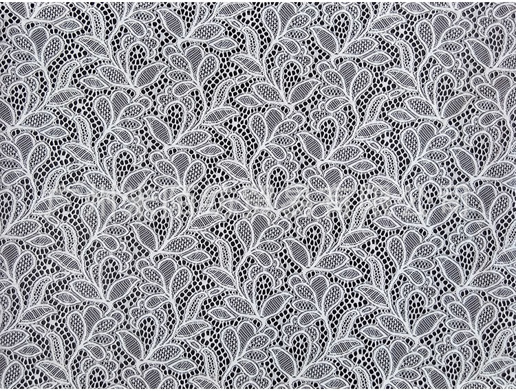 蕾丝面料弹力提花网布 锦纶蕾丝面料h8038 新款蕾丝提花面料