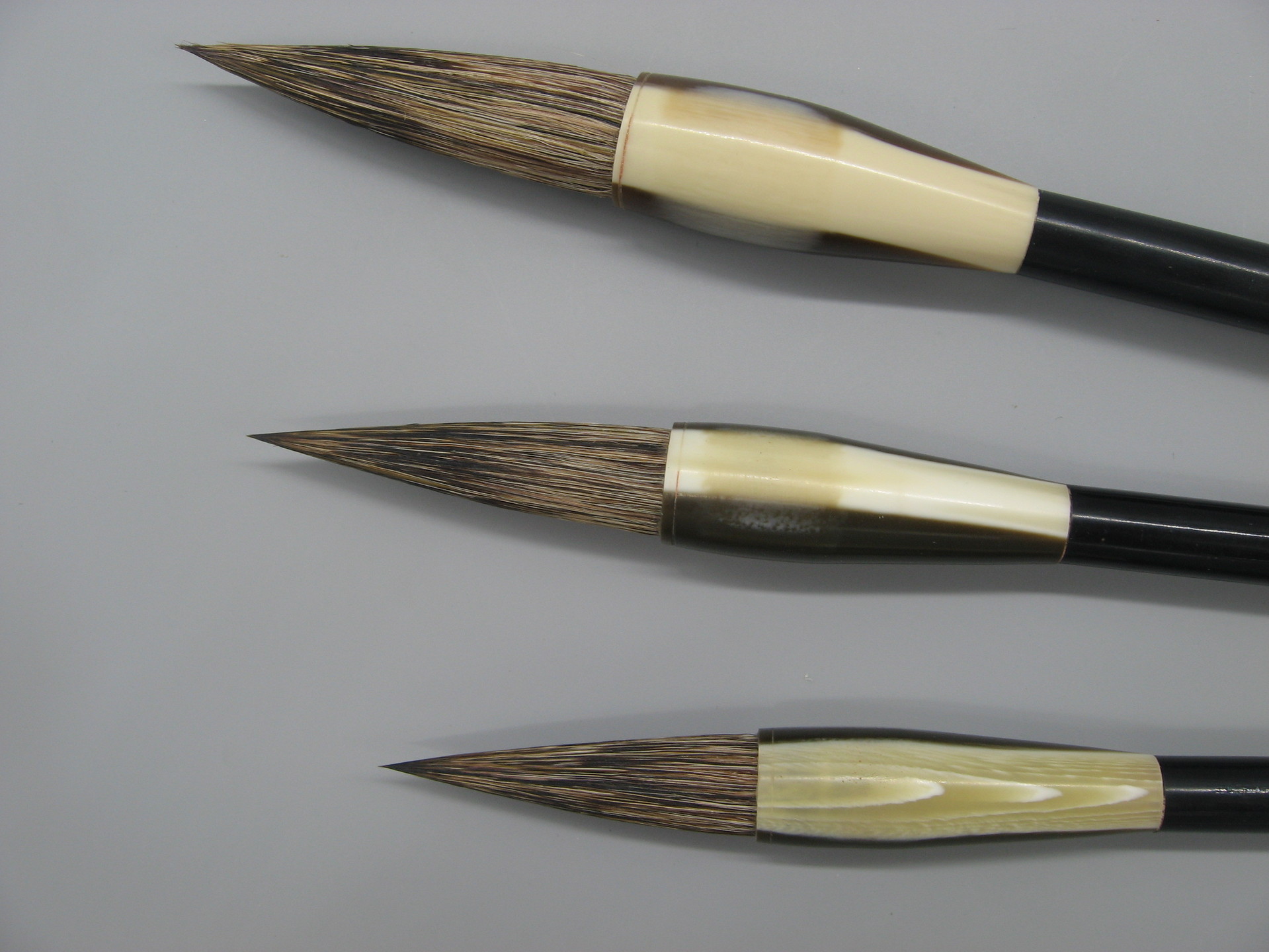 厂家直销 文港毛笔 精品石獾毛笔 贴牌生产 来样加工 量大.