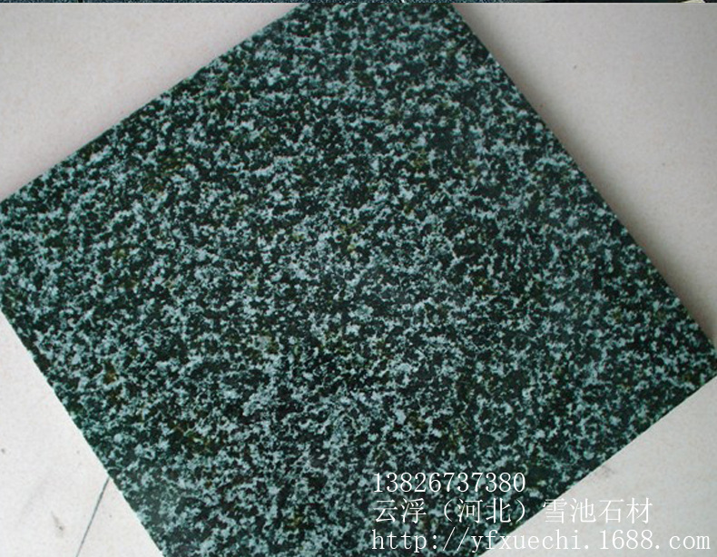 安徽青底绿花花岗岩图片