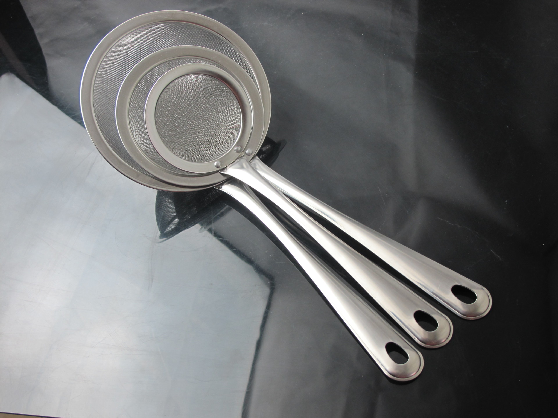 供应 不锈钢网漏 漏勺火锅网漏过滤网油捞密网隔油笊篱