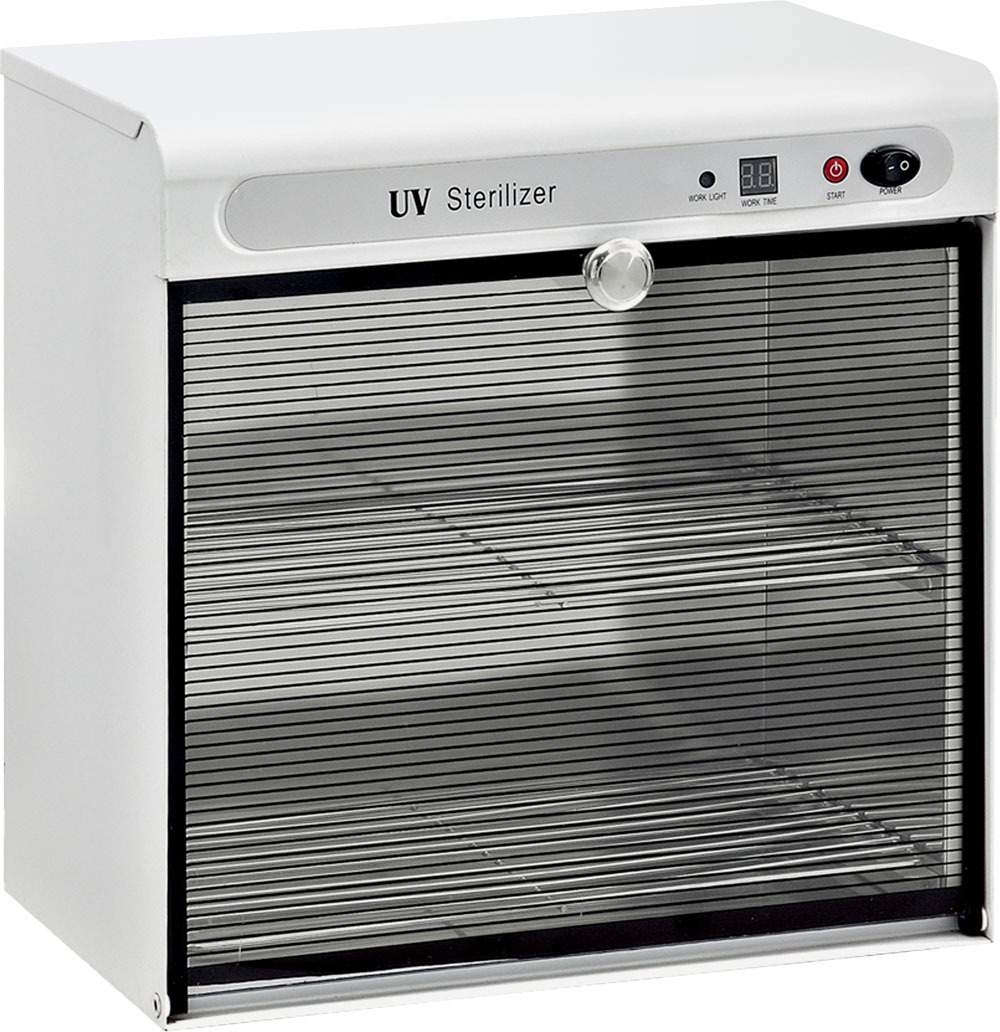 政天je-16dc 双层商用紫外线 美容美发美甲工具消毒箱