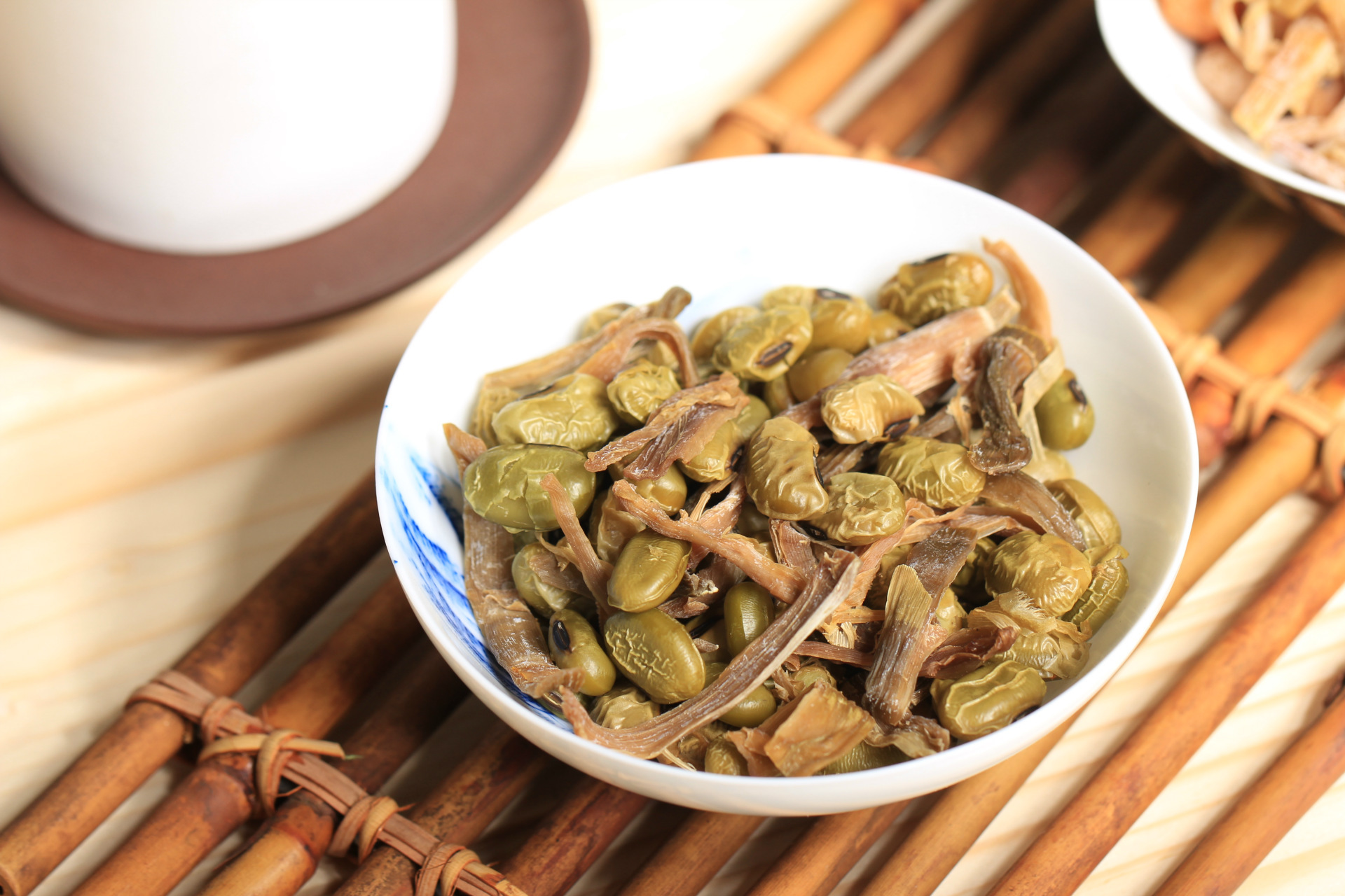 临安特产 厂家直供 天目山笋丝青豆休闲小零食笋干休闲食品散装