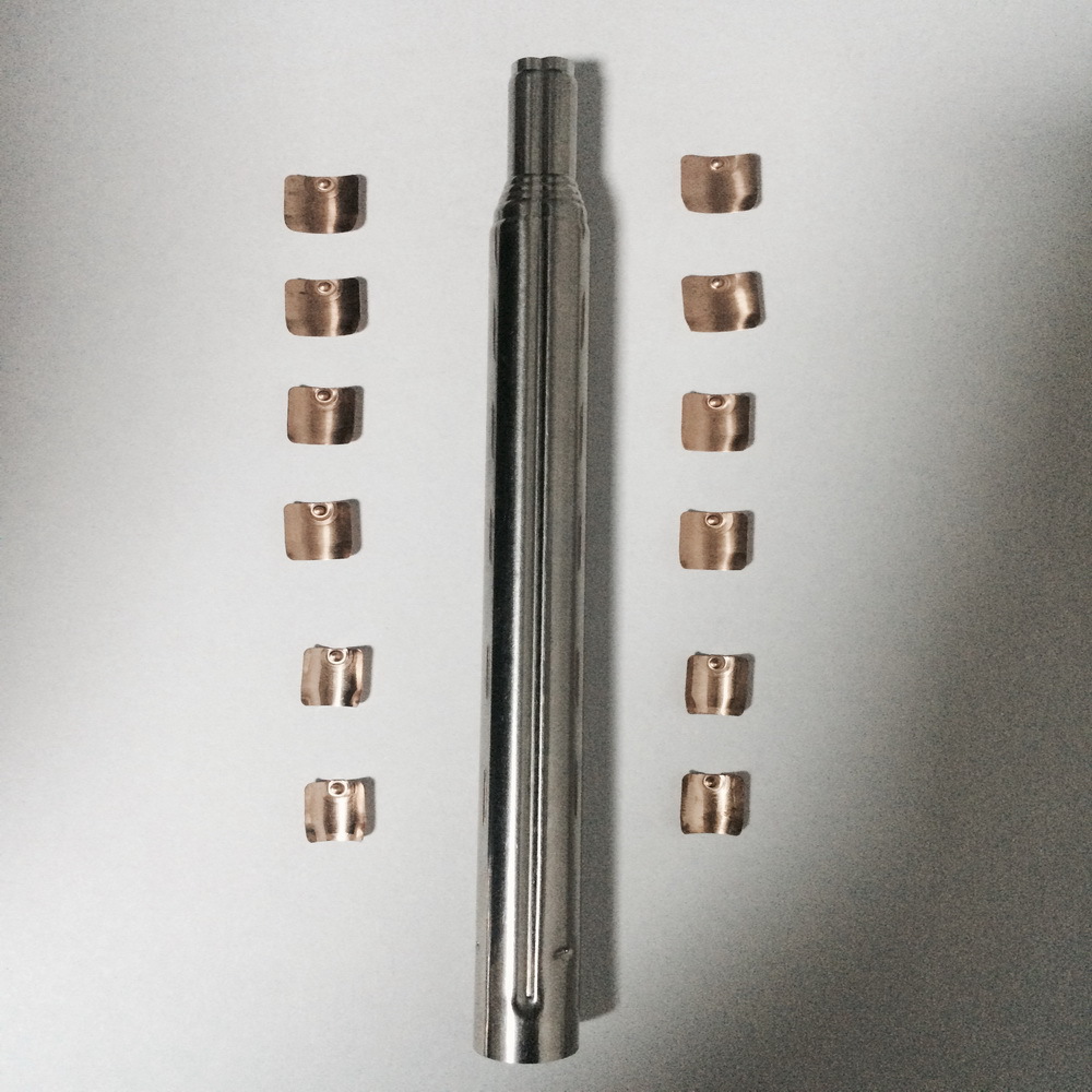 厂家直销最新款远点自拍杆不锈钢七节伸缩圆管一代二代三代104cm