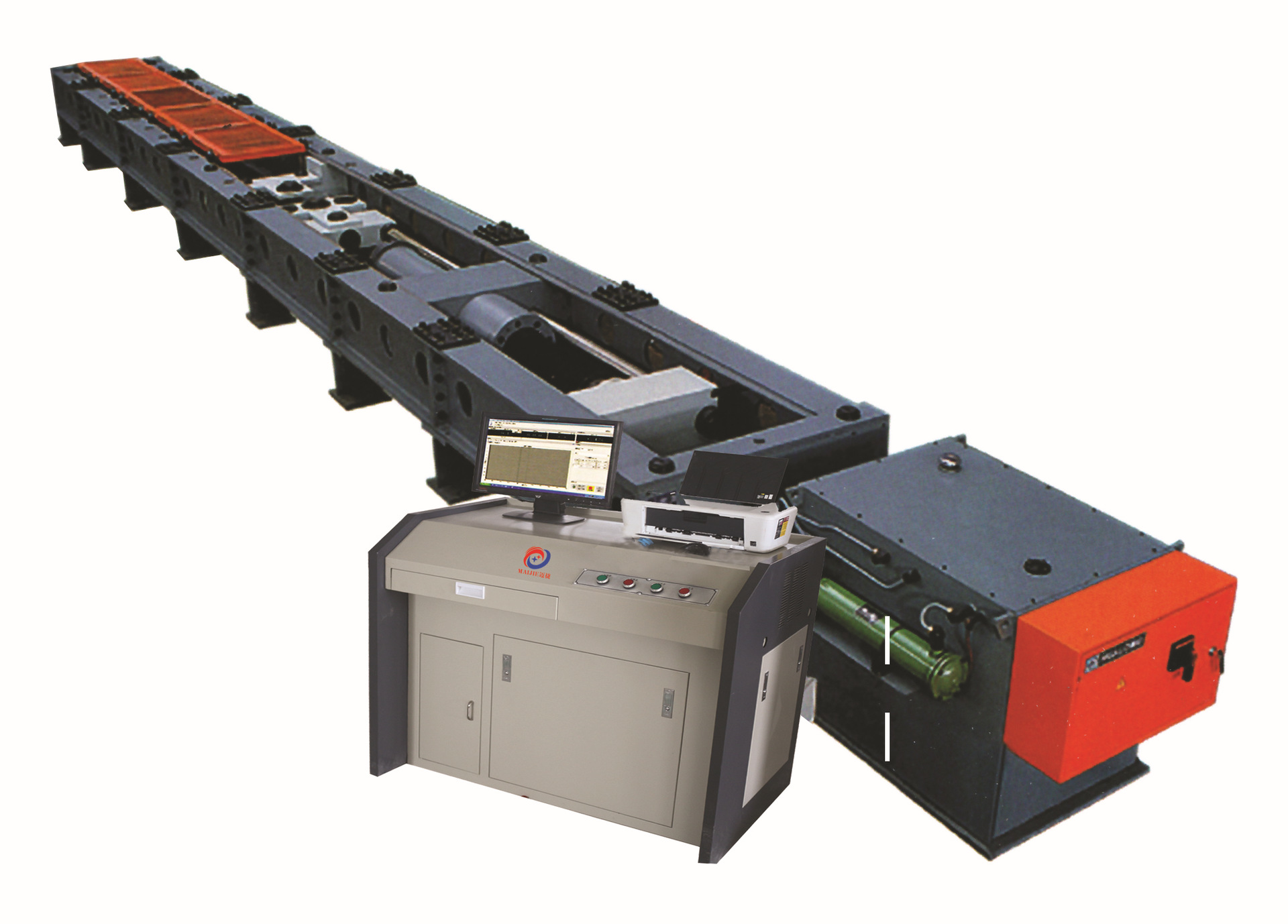 济南厂家供应卧式拉力试验机用于钢丝绳,起重索具,拉伸链条等