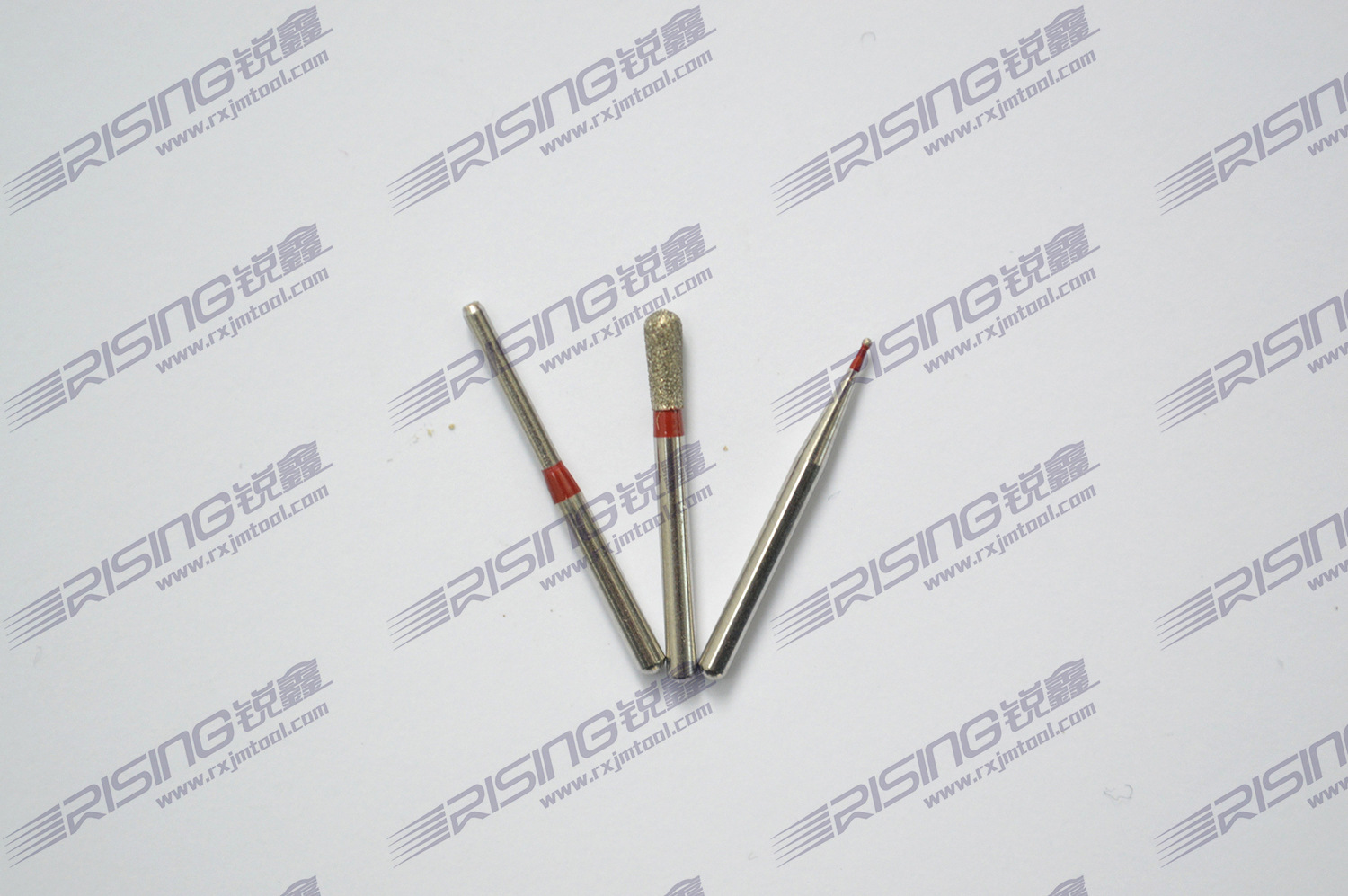 sf圆柱形红色环车针 细粒度车针 牙科口腔高速fg金刚砂车针