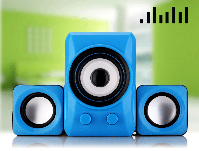 厂家热销款低音炮 usb电源接口迷你组合音响 笔记本电脑手机音箱