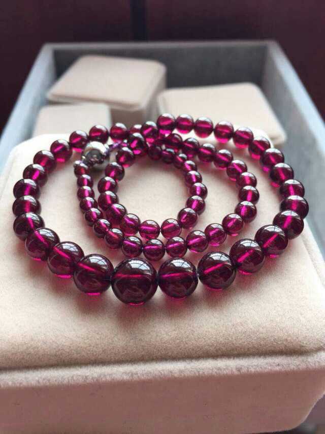 天然极品水晶 实价 天然紫牙乌塔链女款项链 招代理一件代发