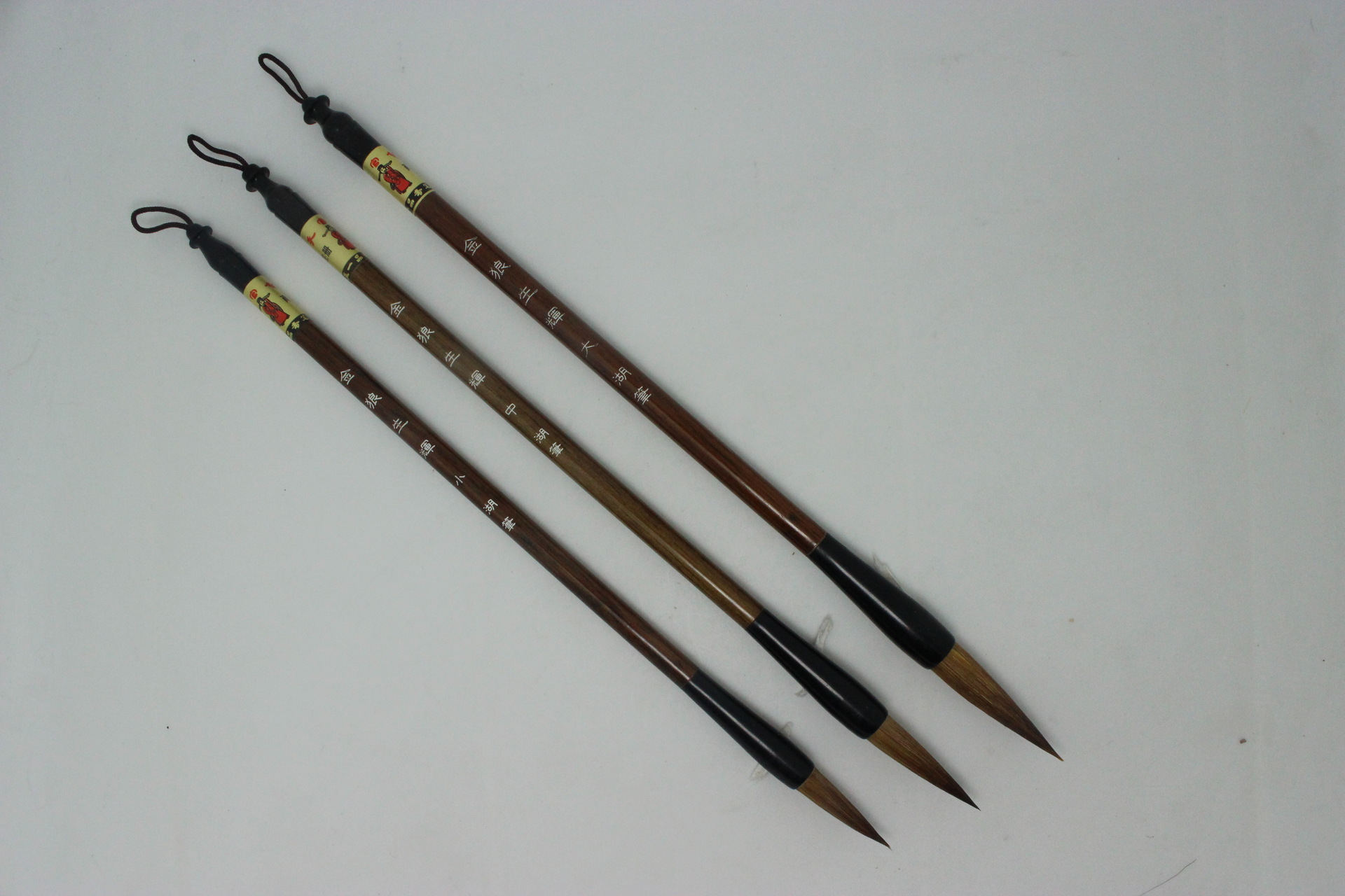 墨初笔庄 初学者学生练字用笔 优质狼毫 水写布毛笔批发