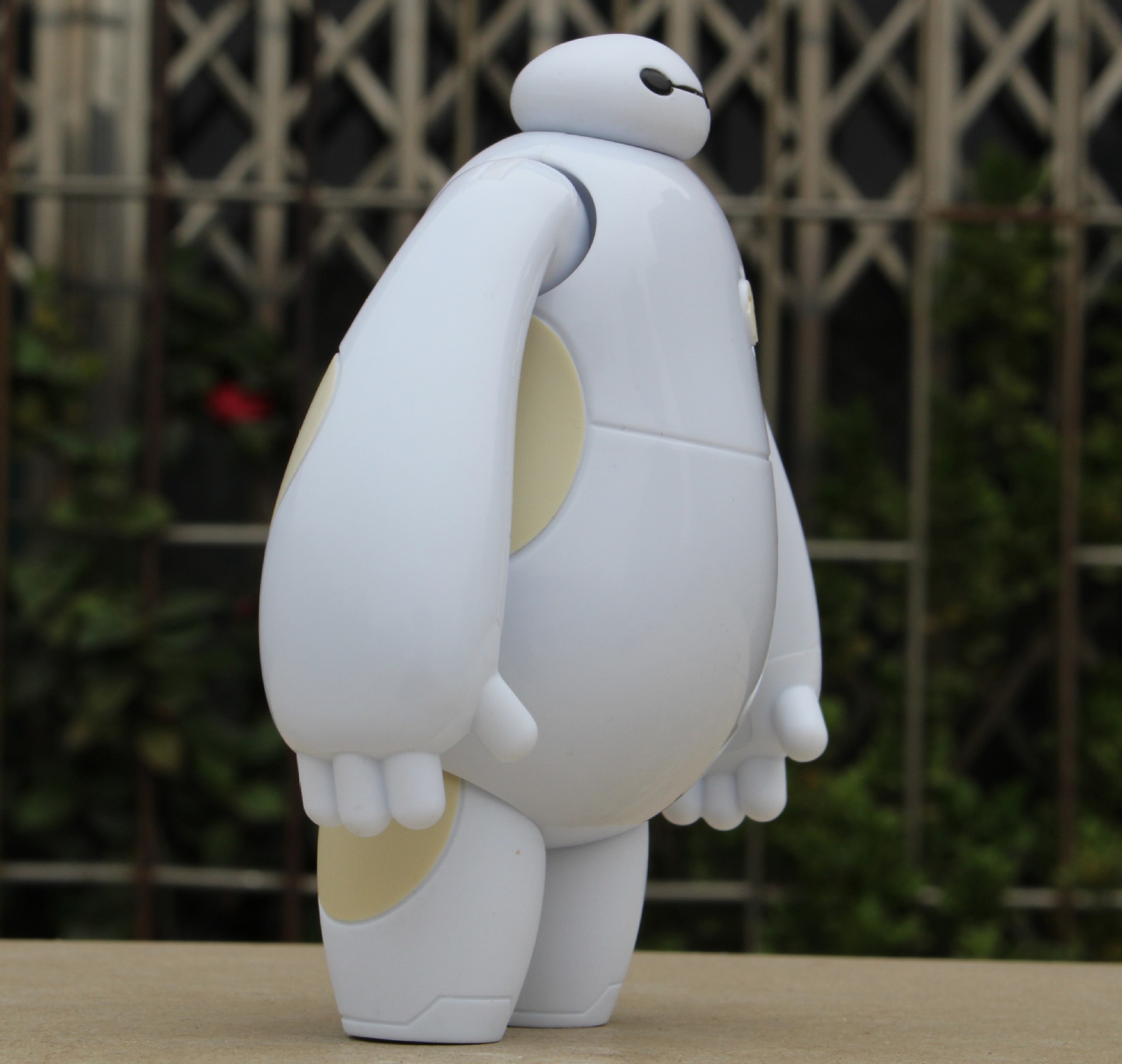 超能陆战队玩具 big hero 6 baymax白胖子 大白玩偶手臂可转动图片_4