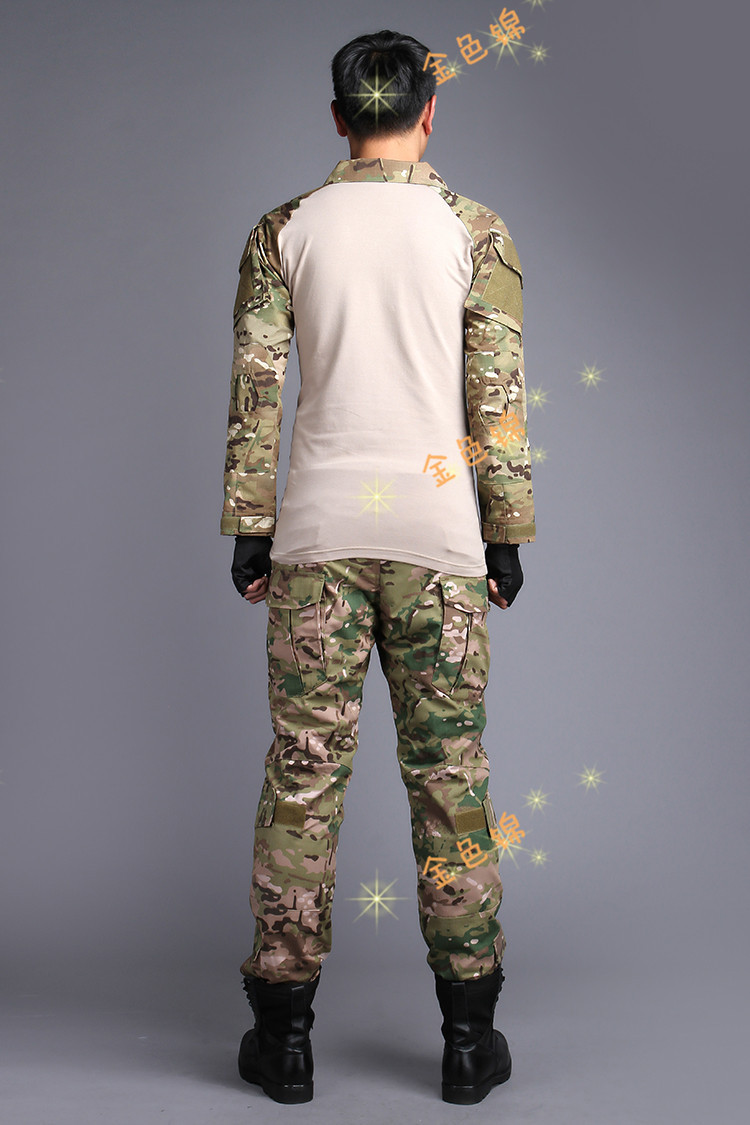 美军青蛙紧身衣迷彩 运动户外真人cs战术服青蛙服套装 外军装备