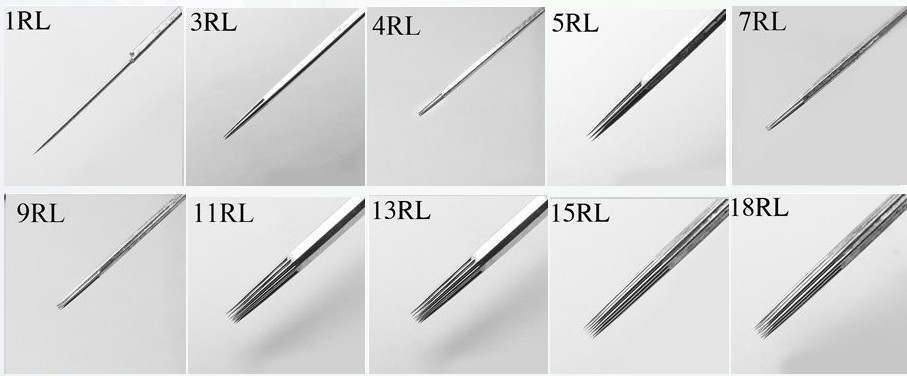 供应纹身针1rl 3rl 5rl 7rl 9rl 5m1 7m1 等割线针和打雾针
