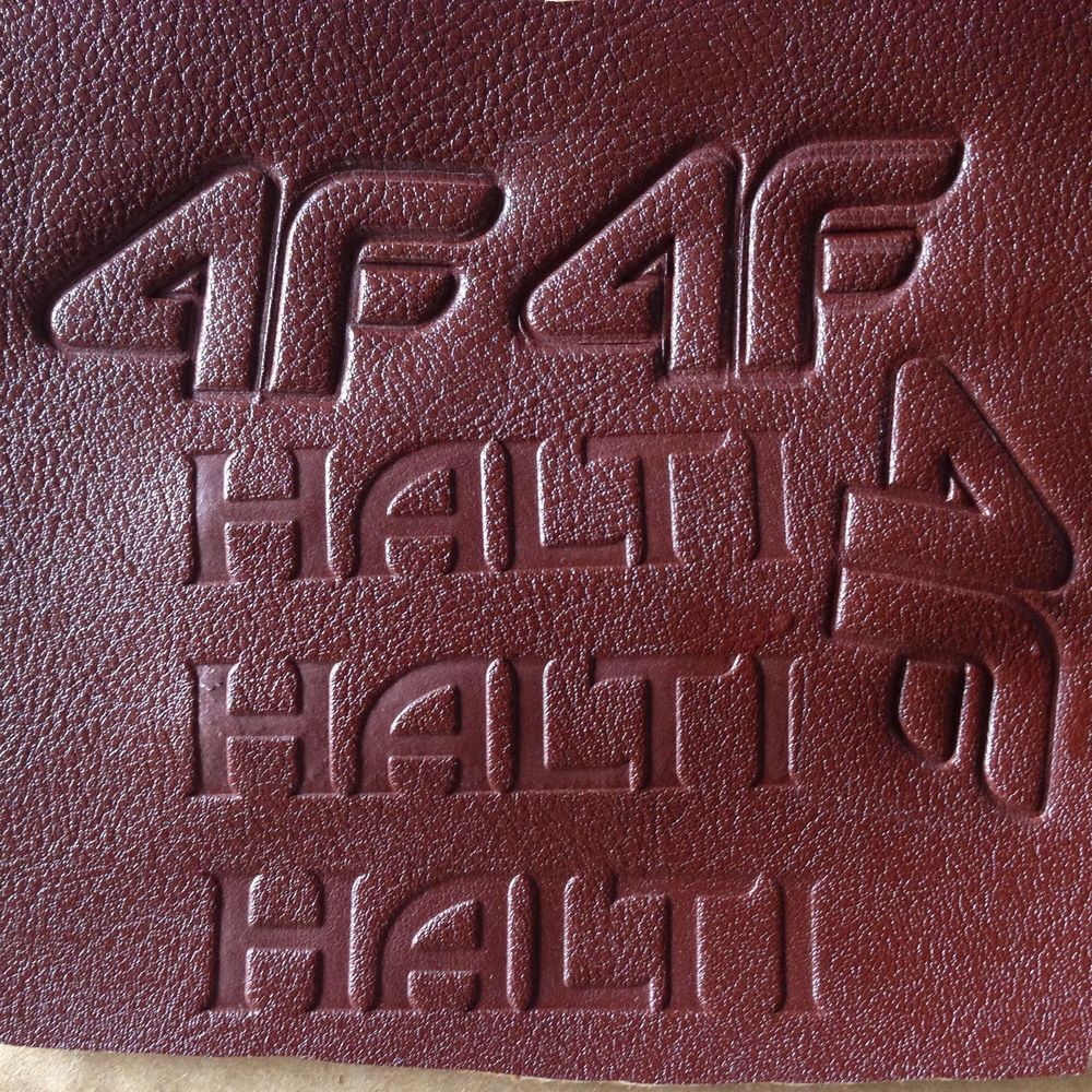 广东东莞箱包皮具皮标皮牌真皮tpu革压花logo凸凹商标