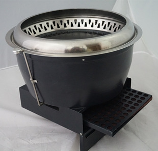 下排烟炭烤炉带过滤网下排烟炭烤炉 下排烟炭烧烤炉韩式下排烟炉