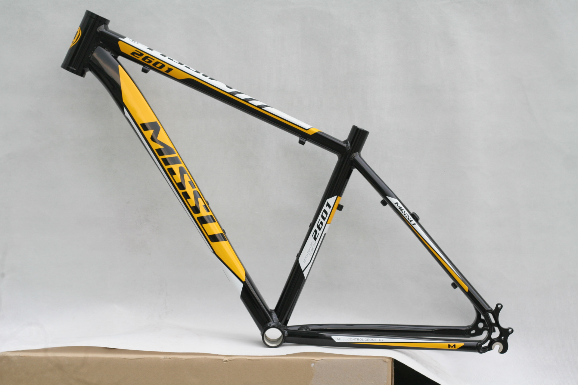 米速missu17寸铝合金车架碟刹男士山地车学生车架