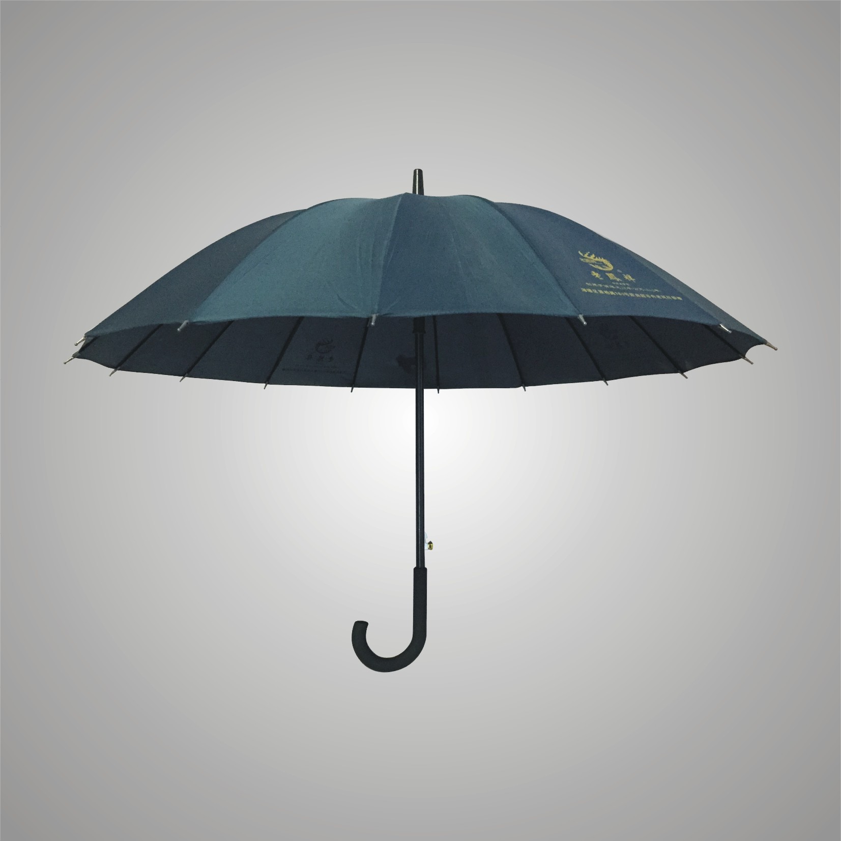 厂家定制创意16骨礼品商务伞纯色直杆雨伞广告伞晴雨伞可印刷logo