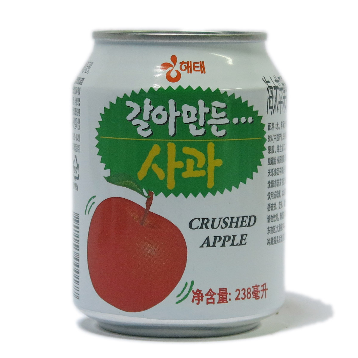 韩国 海太 橙汁 果粒饮品 礼盒装238ml*72罐/箱 批发