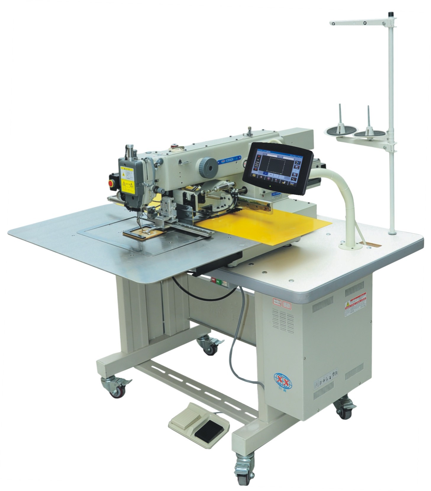 信鑫xx-3020电脑针车 新增移动压脚 横送压脚 比反转压脚更先进