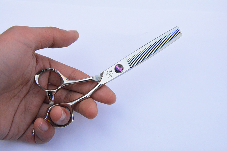 谷崎理发剪刀美发剪发剪子工具牙剪打薄剪去发量大40%的剪子套装