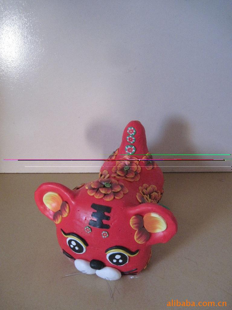 软陶手工老虎存钱罐 cqg-01 03