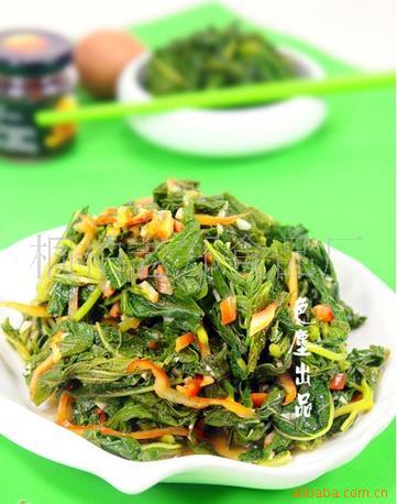 蔬菜制品河南土特产绿色食品山野菜--山芝麻叶
